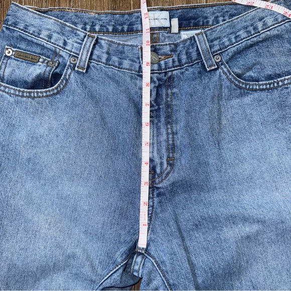 Vintage Y2K jeans Calvin Klein Sandblast Cotton Bootcut 8 10 light blue - Picture 4 of 15